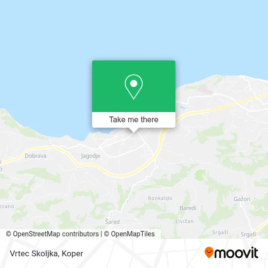 Vrtec Skoljka map