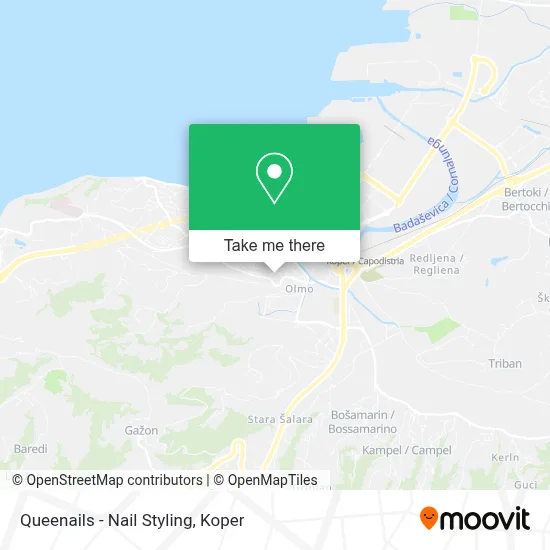 Queenails - Nail Styling map