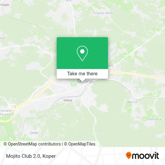 Mojito Club 2.0 map