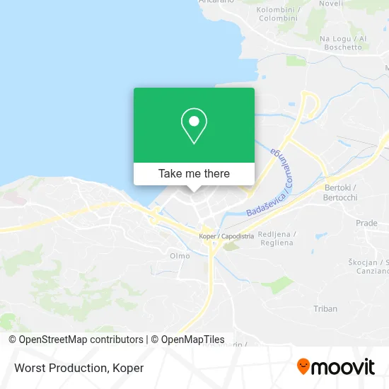 Worst Production map