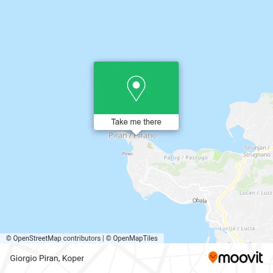 Giorgio Piran map