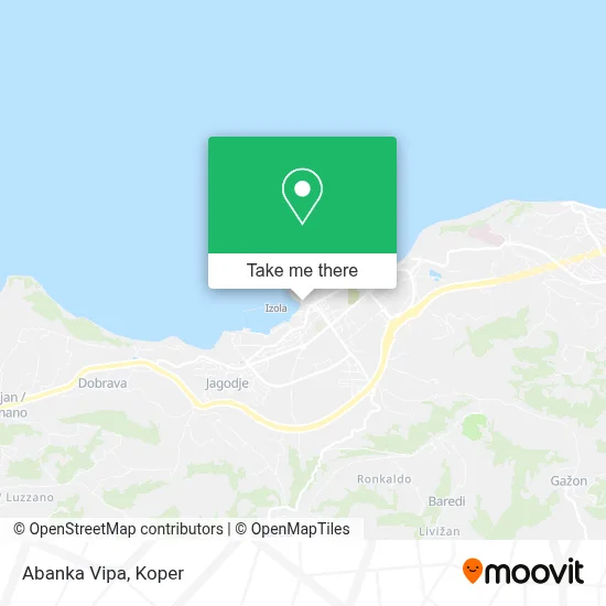 Abanka Vipa map