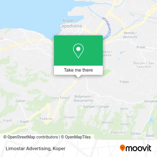 Limostar Advertising map