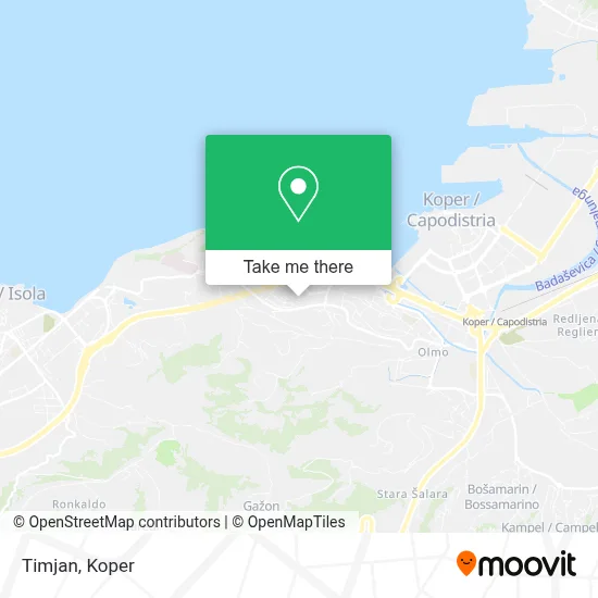 Timjan map