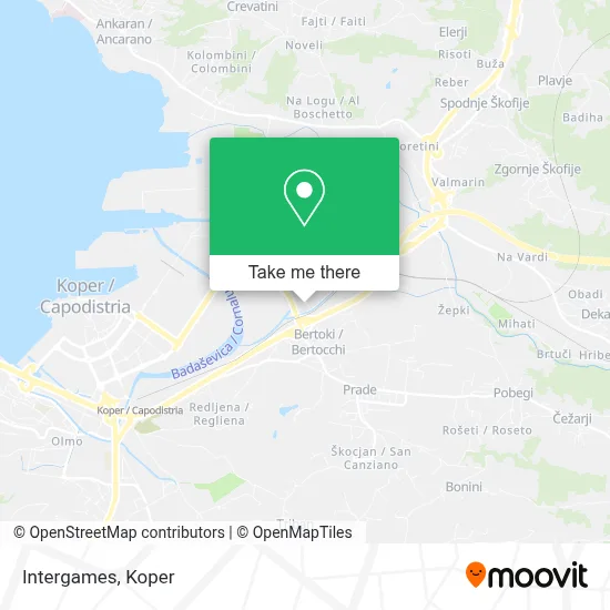 Intergames map