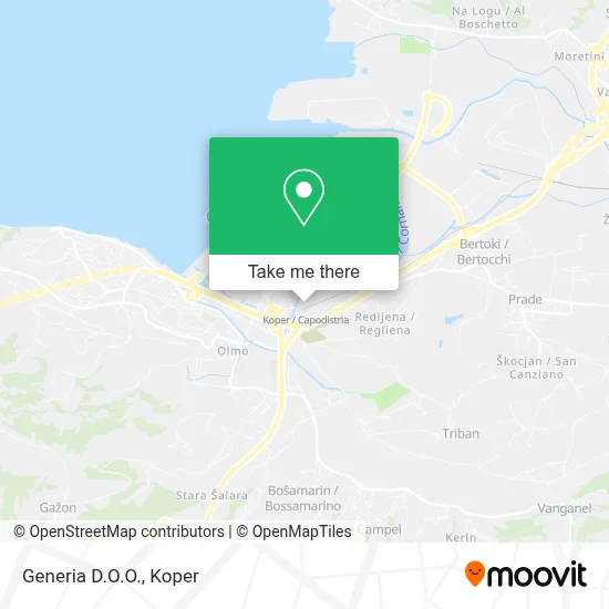 Generia D.O.O. map