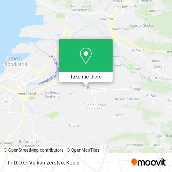 Ith D.O.O. Vulkanizerstvo map