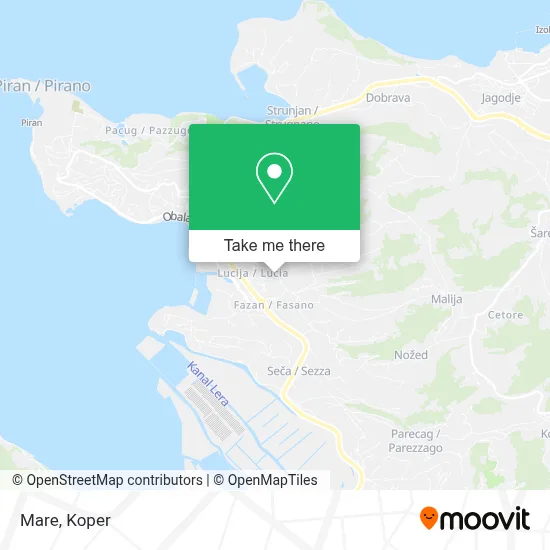 Mare map