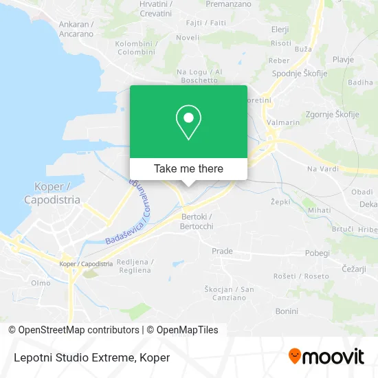 Lepotni Studio Extreme map