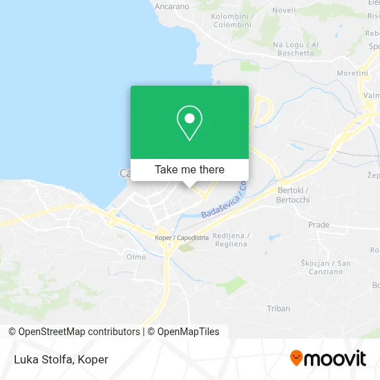 Luka Stolfa map