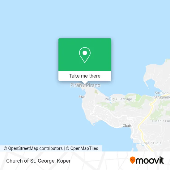 Church Of St. George map