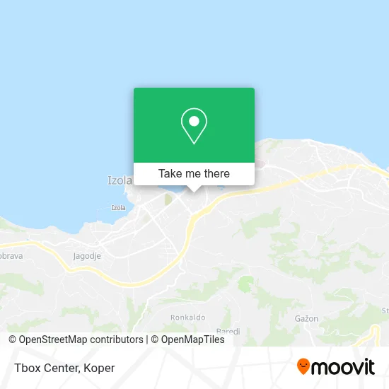 Tbox Center map