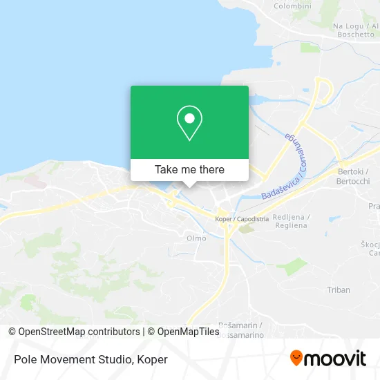 Pole Movement Studio map