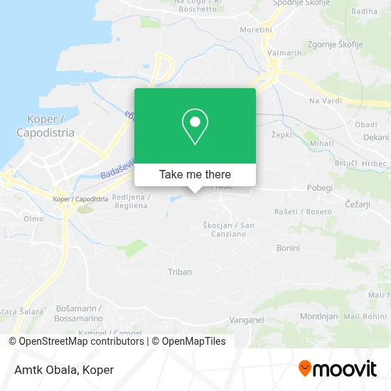 Amtk Obala map