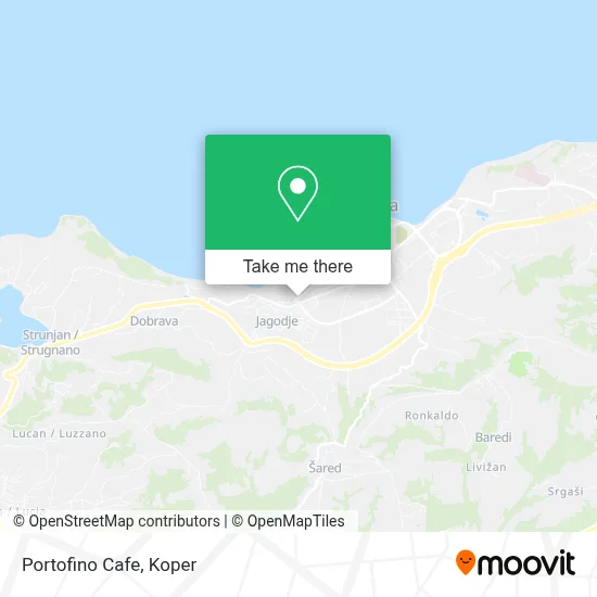 Portofino Caffe map