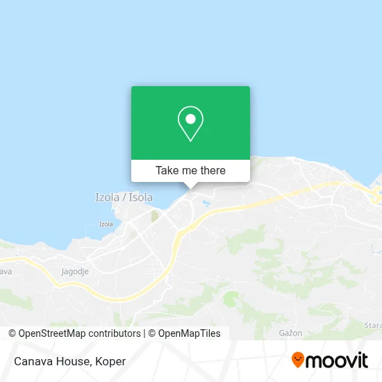 Canava House map