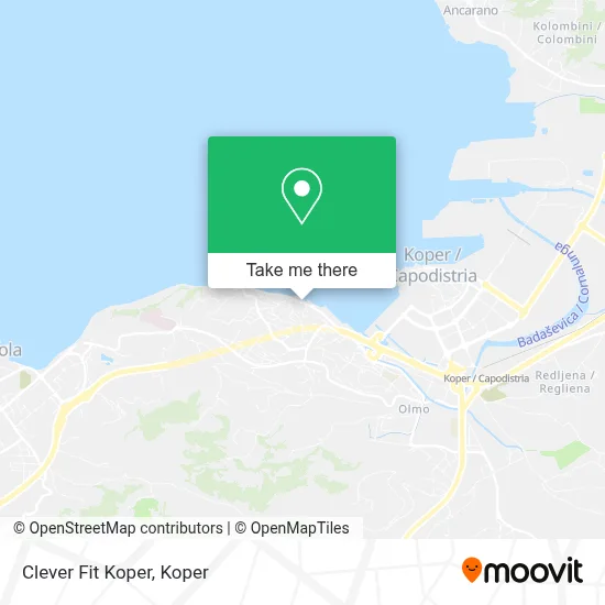 Clever Fit Koper map