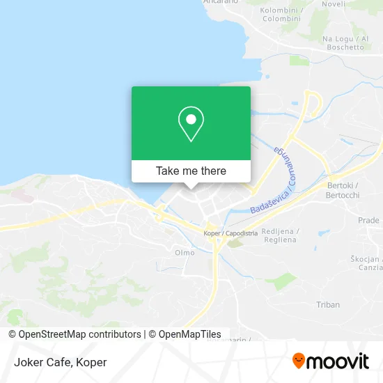 Joker Caffe map