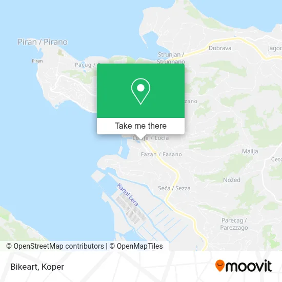 Bikeart map
