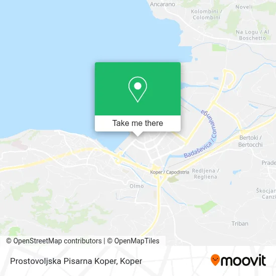 Prostovoljska Pisarna Koper map