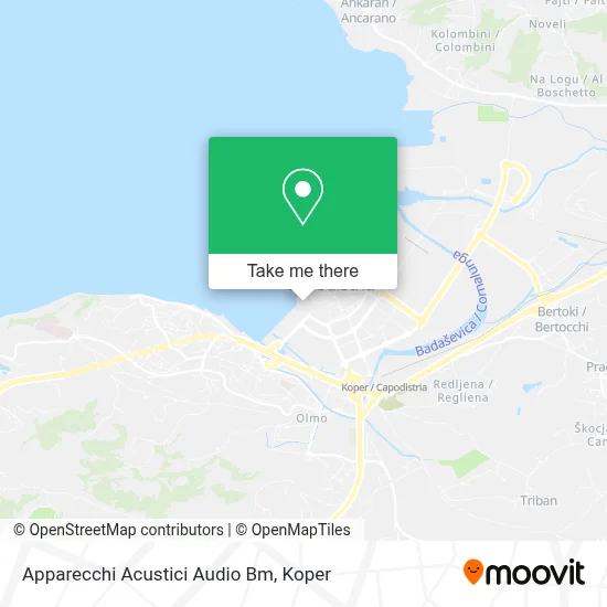 Apparecchi Acustici Audio Bm map