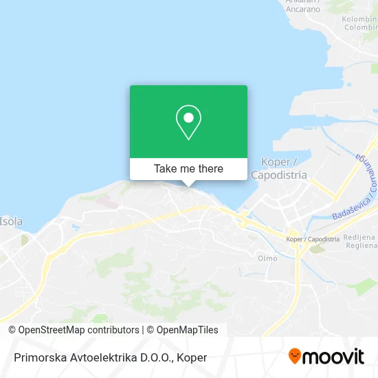 Primorska Avtoelektrika D.O.O. map