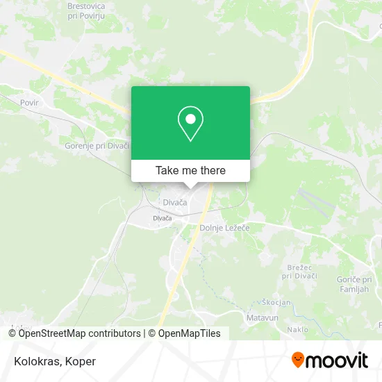 Kolokras map