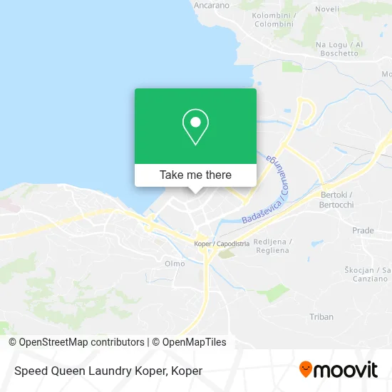 Speed Queen Laundry Koper map