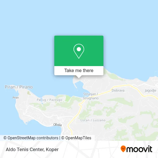 Aldo Tenis Center map