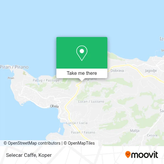 Selecar Caffe map