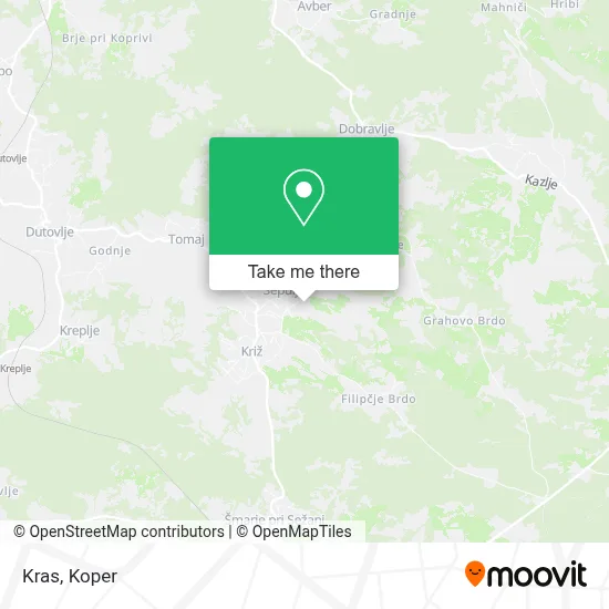 Kras map