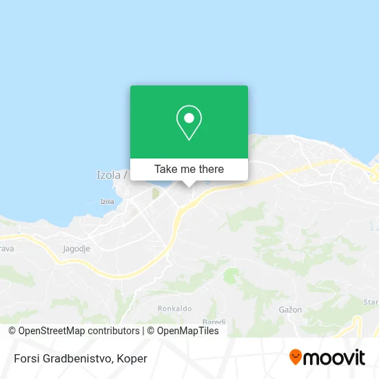 Forsi Gradbenistvo map
