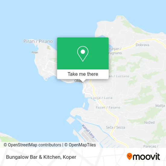 Bungalow  Bar & Kitchen map