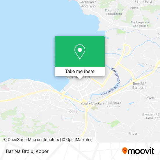 Bar Na Brolu map