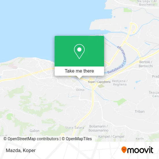 Mazda map