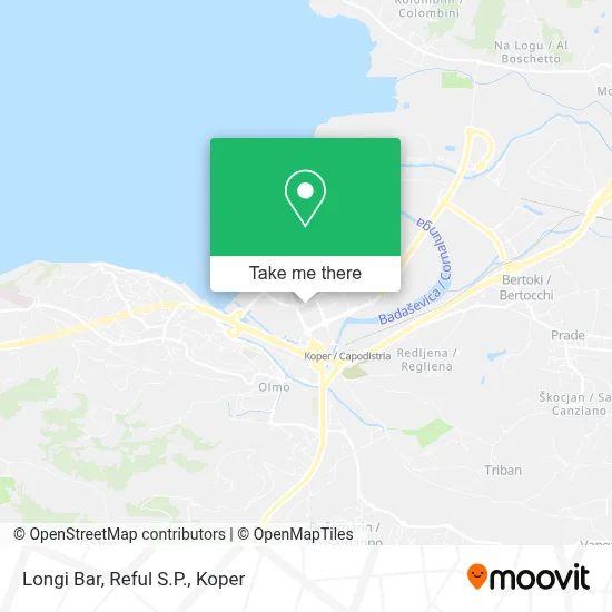 Longi Bar, Reful S.P. map