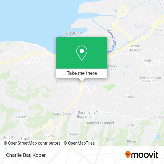 Charlie Bar map