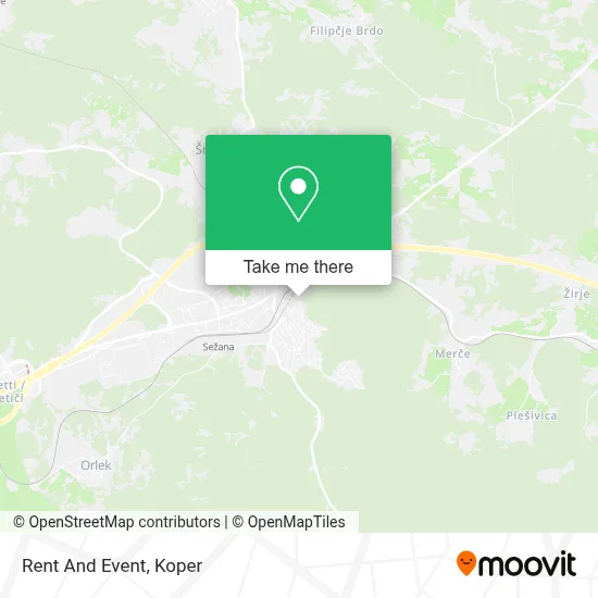 Rent And Event map