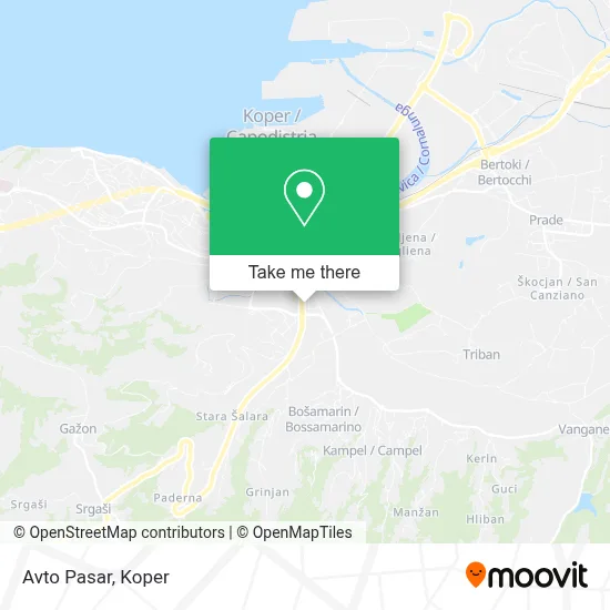 Avto Pasar map