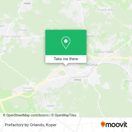 Prefactory by Orlando map