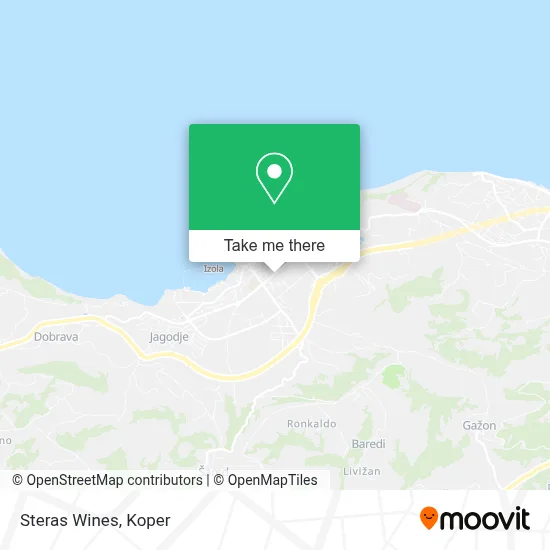 Steras Wines map