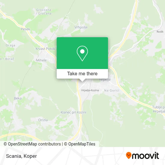 Scania map