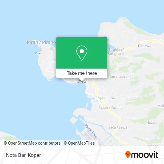 Nota Bar map