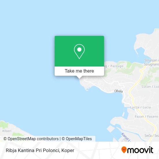 Ribja Kantina Pri Polonci map