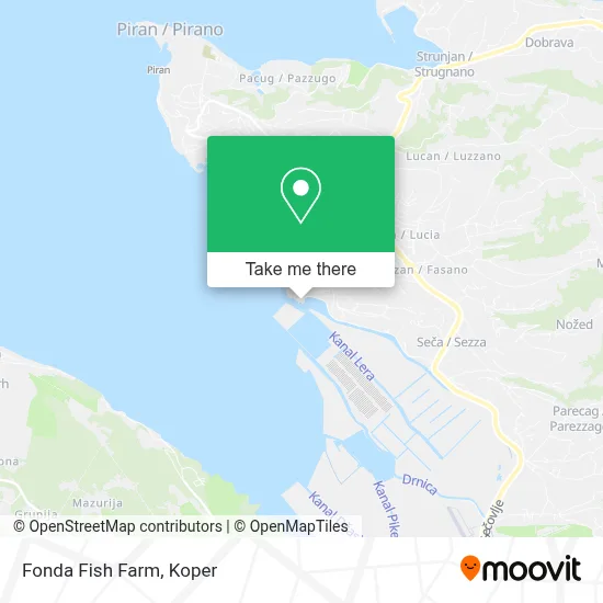 Fonda Fish Farm map