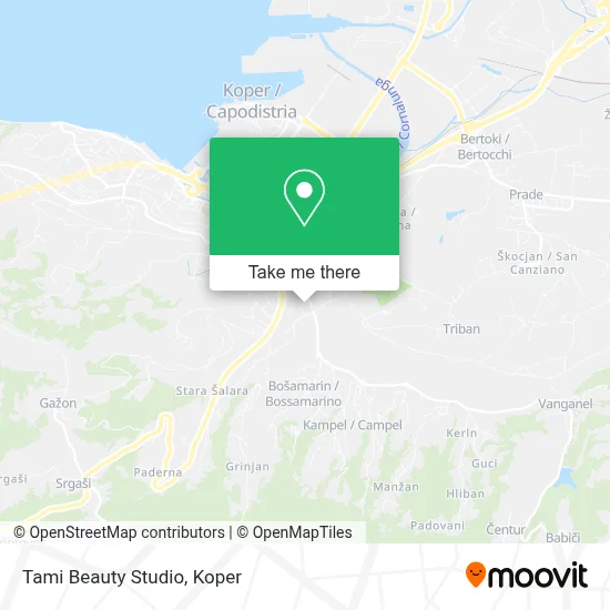 Tami Beauty Studio map