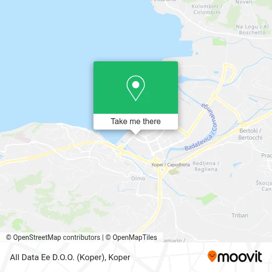 All Data Ee D.O.O. (Koper) map