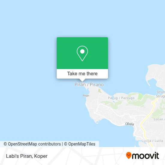 Labi's Piran map