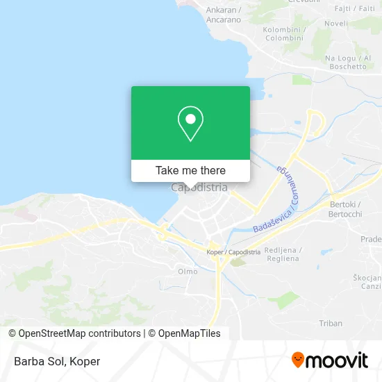 Barba Sol map