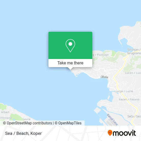 Sea / Beach map